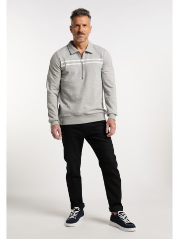 DreiMaster Herren Sweatshirt in Grau Melange