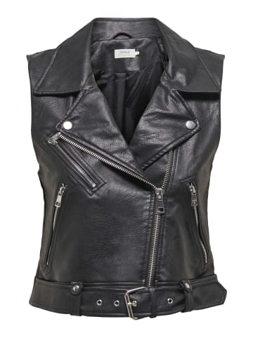ONLY Kunstlederjacke in Black 1