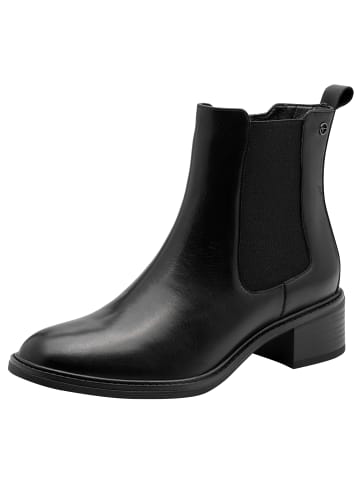 Tamaris WIDE FIT Chelsea Boot in BLACK NAPPA