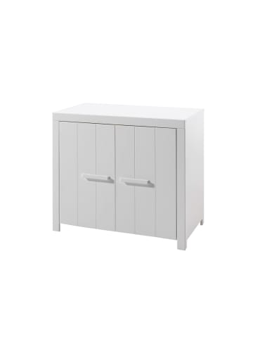 58 aufm Kessel TÜRKOMMODE Karalynn 100x57x87 aus MDF in Weiß