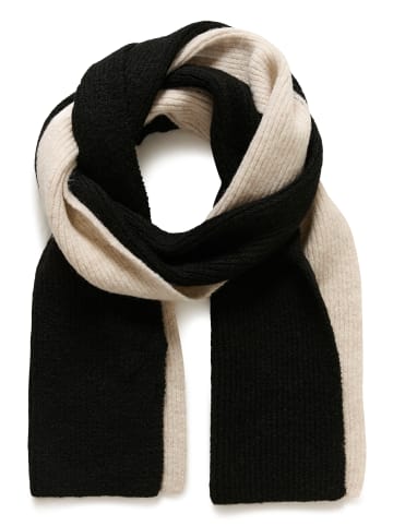 Kaffe Tuch KAelsa in Black W. Beige Contrast