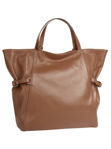 Samantha Look Shopper echt Leder in cognac