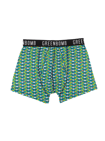 GreenBomb Trunk Animal Tucan Friends in Turkis