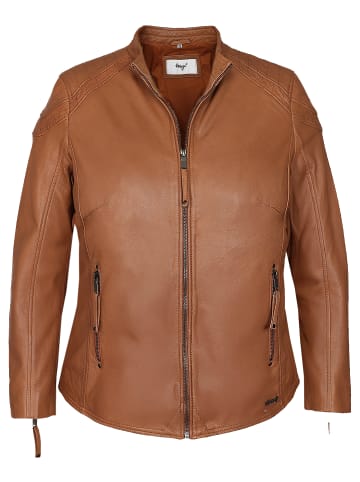 Maze Lederjacke 42021312 in cognac