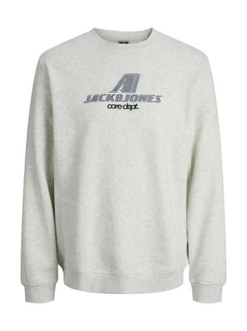 JACK & JONES Junior Sweatshirt 'Tier Print' in weiß