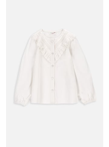 Coccodrillo Langärmeliges Hemd in weiß