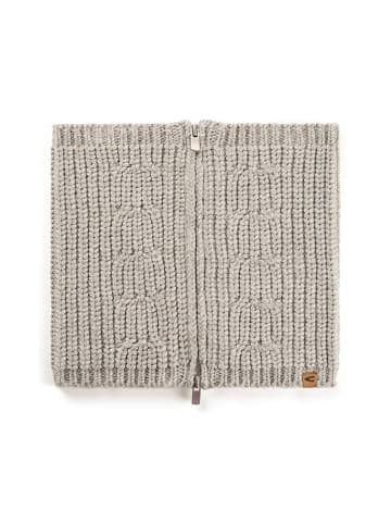 Camel Active Rundhals Schal mit verstellbaren Details in Grau