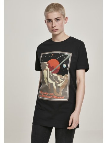 Mister Tee Shirt "Ladies Distant Planet Tee" in Schwarz