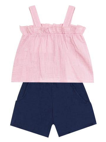 Denokids Set Frilled Muslin in PINK