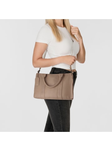 Cowboysbag Oily Cow Schultertasche Leder 37 cm in mocca