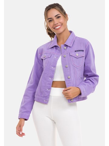 Cipo & Baxx Jeansjacke in LILAC