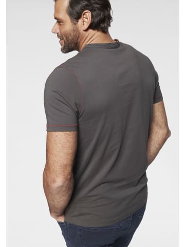 Man's World Henleyshirt in grau