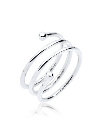 Elli Ring 925 Sterling Silber Spirale in Silber