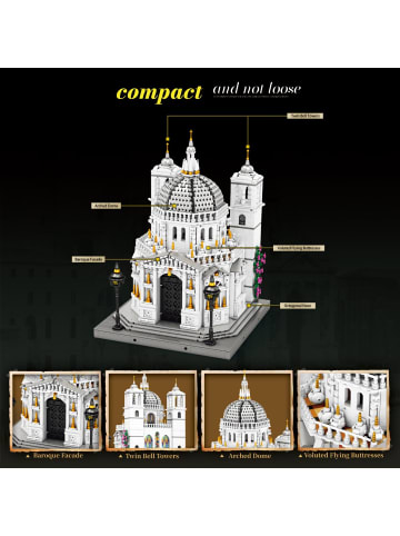 COFI 1453 Reobrix 55014 Venezianische Kathedrale Klemmbausteine 4270 Teile in Mehrfarbig