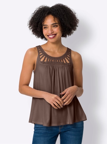 Heine Shirttop in schoko