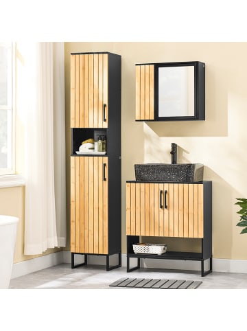 SoBuy Unterschrank in Bambus - (W) 30 x (H) 70 x (L) 60 cm