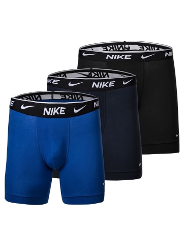 Nike Boxershort 3er Pack in Blau/Schwarz