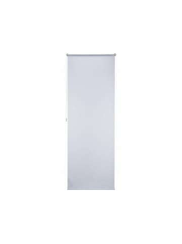 relaxdays Verdunklungsrollo in Weiß - (B)90 x (H)210 cm