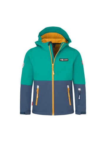 Trollkids Softshelljacke Skjorta in dark cyan
