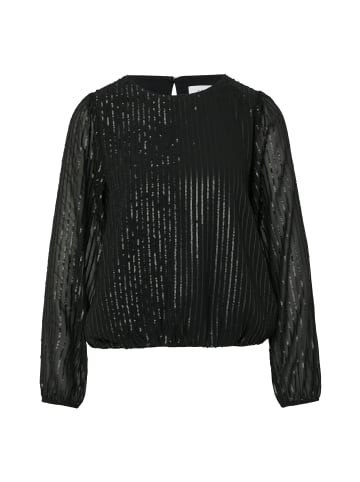 comma Bluse in schwarz