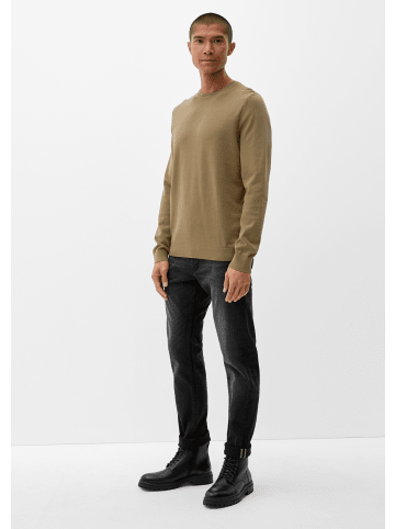 s.Oliver Pullover langarm in Olive