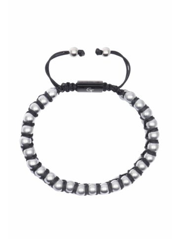 GT COLLECTION Armband Double-Bead in silver