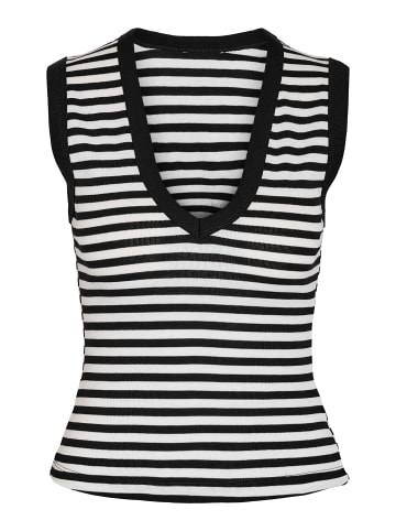Noisy may Oberteil mit V-Ausschnitt in Black1