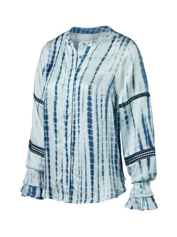 Mart Visser Caroline Tensen Bluse mit Montana-Print, Marineblau