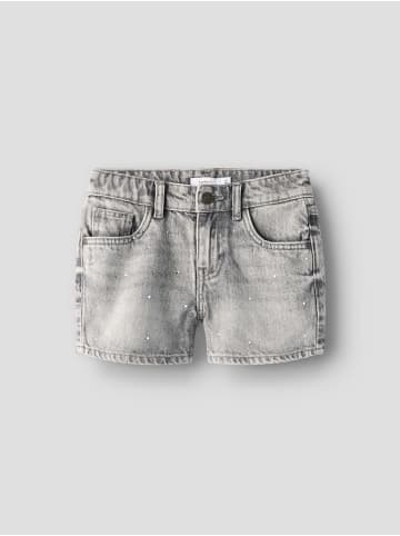 name it Jeansshorts in Light Grey Denim1