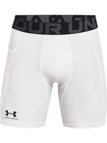 Under Armour Short "HeatGear Armour" in Weiß