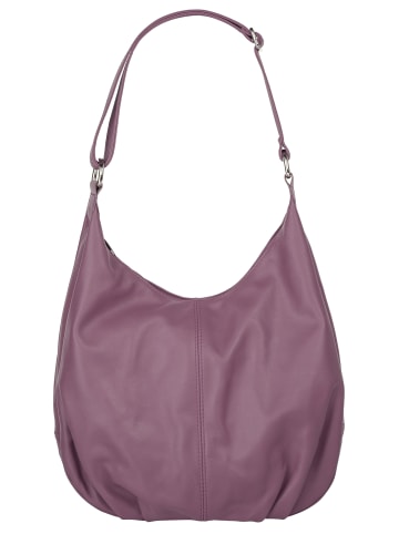 Cluty Shopper echt Leder in violett