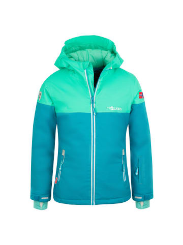 Trollkids Skijacke "Hallingdal" in PetrolgrÃ¼n/Dunkle Minze