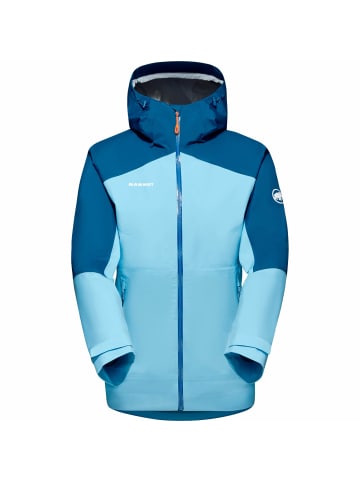 Mammut Hardshell-Jacke Convey Tour mit Kapuze in Azurblau