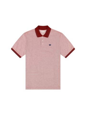 Wrangler Polo Refined Polo in Ruby Wine