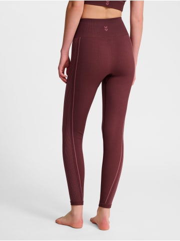 Hummel Leggings Hmlyoga Damen in FUDGE