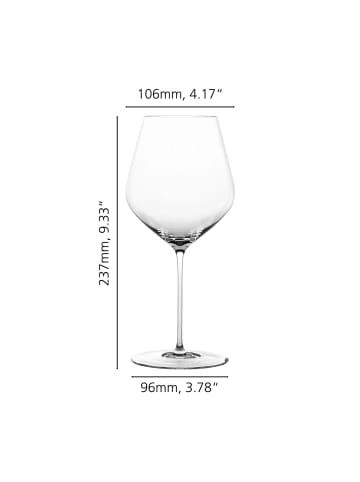 Spiegelau 6er Set Burgundergläser Hi-Lite 734 ml in transparent