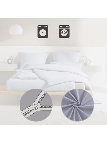Erwin Müller Single-Jersey Bettwäsche Ansbach in hellgrau