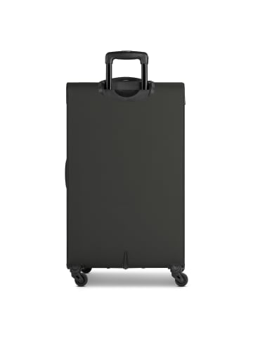 Smartbox Edition 04 4 Rollen Trolley 78 cm mit Dehnfalte in black