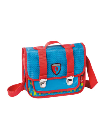 Sigikid Schultertasche Ritter Rettich in Blau/Rot