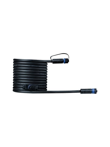 paulmann Outdoor Plug & Shine Cable IP68 5m 1 in-2 out 2x1,5mm² Schwarz