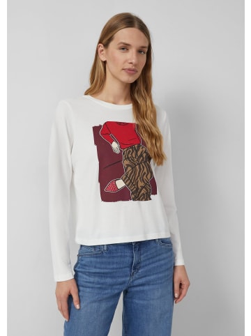 s.Oliver T-Shirt in 02D1_ecru