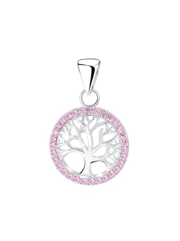 Alexander York Kette mit Anhänger TREE OF LIFE in 925 Sterling Silber, 2-tlg. in silber