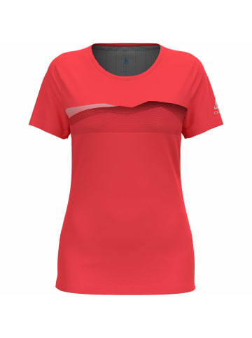 Odlo T-Shirt F-dry Ridgeline in Rot