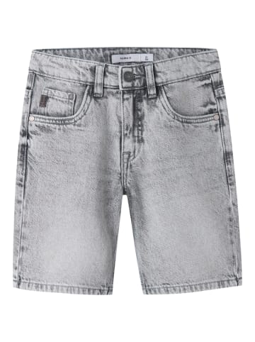 name it Denim-Shorts Nkmryan regular fit in Grau