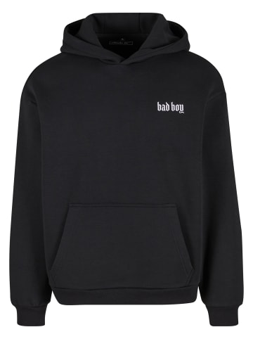 Mister Tee Mister Tee Bad Boy EMB Fluffy Hoody in black