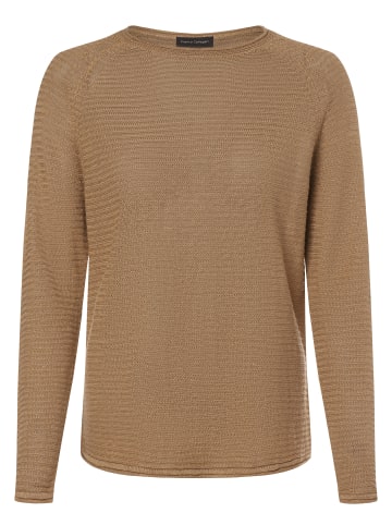 Franco Callegari Leinenpullover in camel