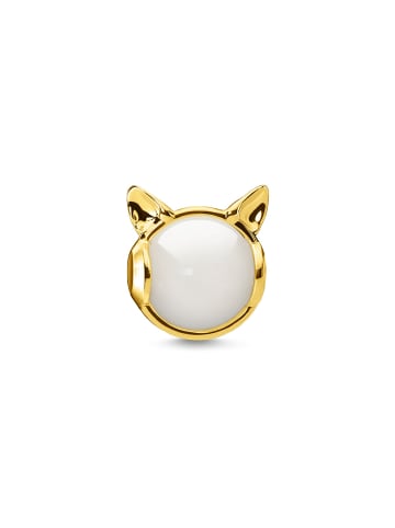 Thomas Sabo Karma Bead "Katzenohren vergoldet" in Gold