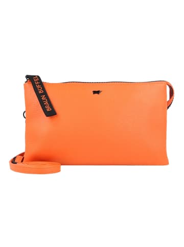 Braun Büffel Capri Umhängetasche Leder 21 cm in orange