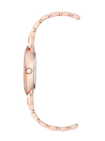 Anne Klein Quarzuhr Crystal Metals in taupe / rosegold