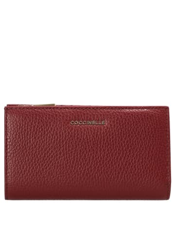 COCCINELLE Metallic Soft - Geldbörse 12cc 16 cm (ribes) in ribes